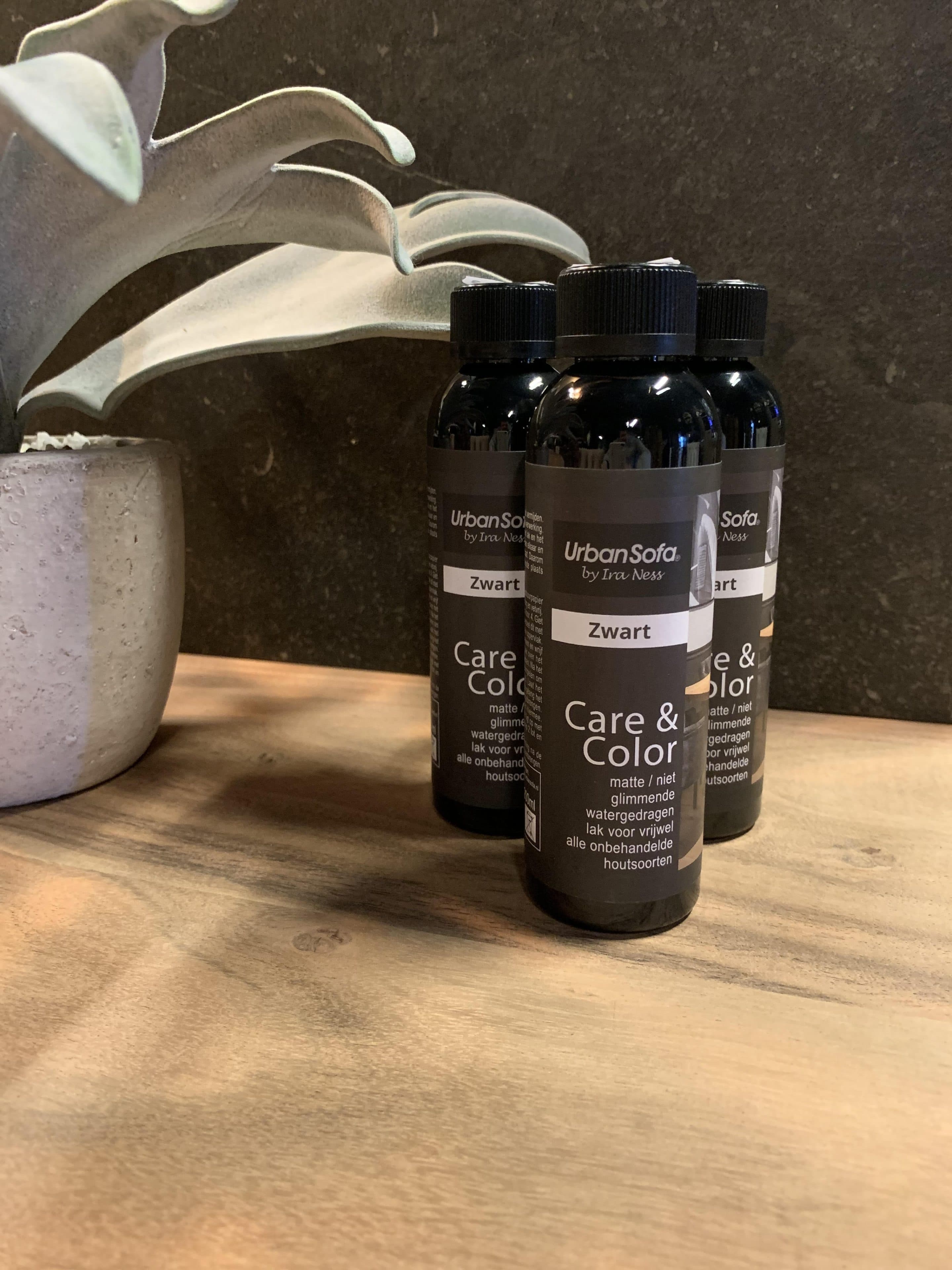 Care Amp Color Urbansofa Kleur Zwart