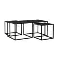 Salontafel set van 3 Bob mangohout
