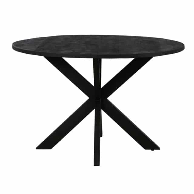 Eettafel Bob rond mangohout
