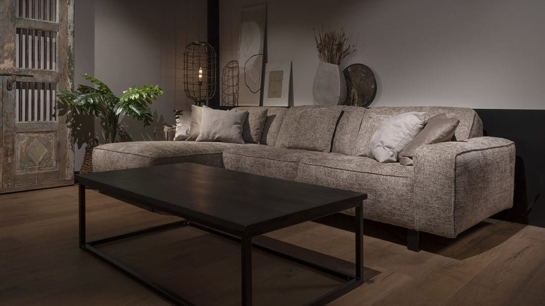 UrbanSofa Loungebank Colin stof
