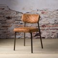 Eetkamerstoel Altea Cognac stof