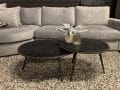 Salontafel set van 2 Rolo black teak