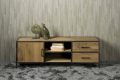 Tv meubel Luna 160x45x55 cm eiken
