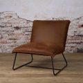 Fauteuil Vilar Cognac stof