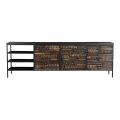 Dressoir Malibu 245x40x80 cm mangohout