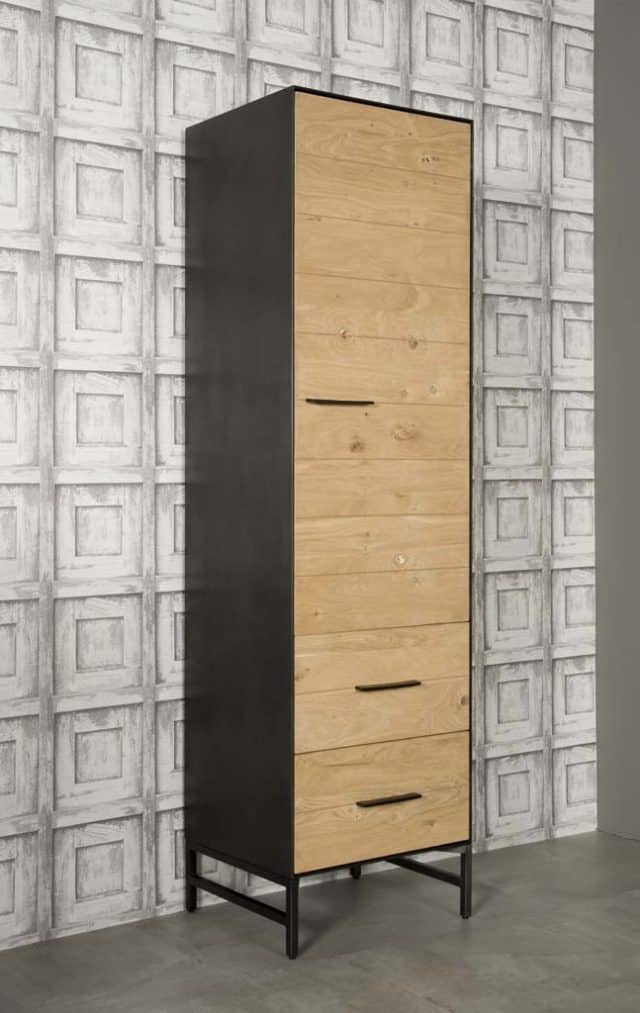 Opbergkast Lido rechts 160x45x90 cm eiken