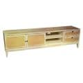 Tv meubel Vincenza 200x45x55 cm mangohout