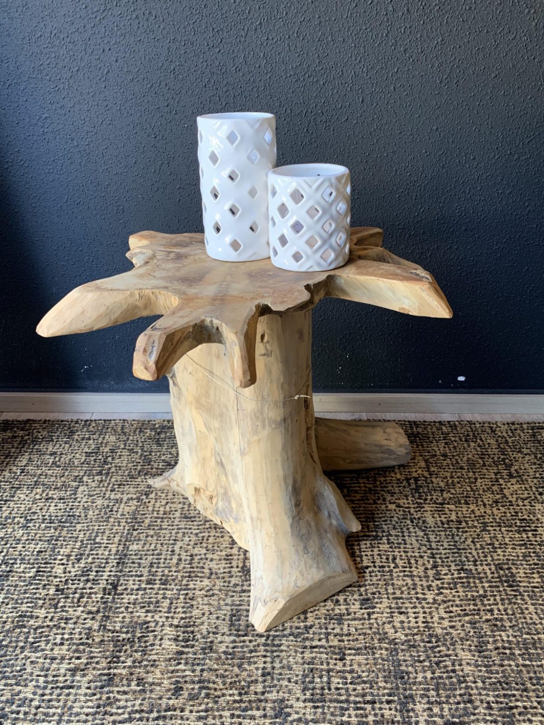 SHOWMODEL bijzettafel Teak | hout
