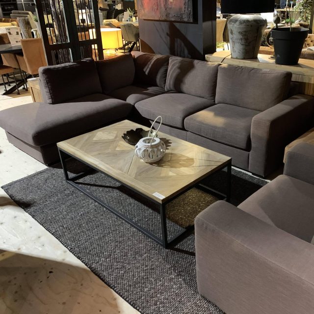 SHOWMODEL UrbanSofa loveseat + hoekbank Giorno