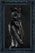 Schilderij Black Elegance BOR078+3675A03bl Black Frame