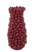 5852487 - Vaas 35x35x76,5 cm PINECONE keramiek paars
