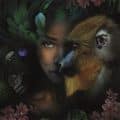 Schilderij Monkey & me DIB1946 AluArt