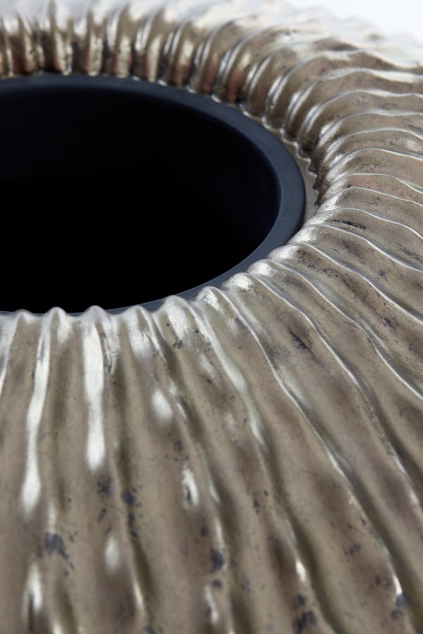 detailfoto 5832585 - Vaas Ø66x88 cm CACTI antiek brons