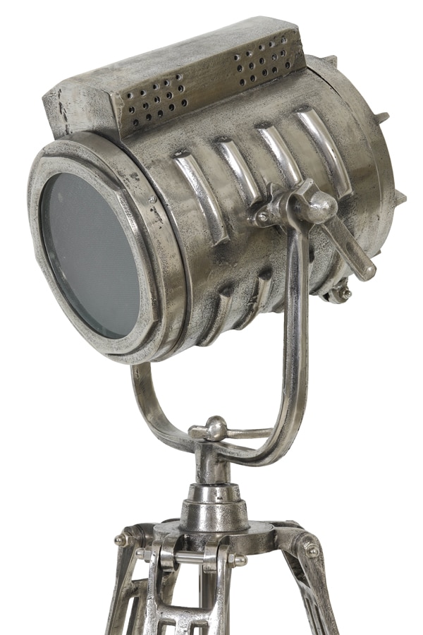 detailfoto Vloerlamp driepoot 61x59x162 cm WILSON ruw antiek nikkel