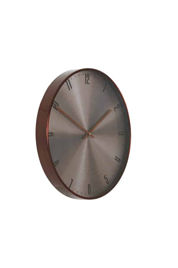 Klok Ø53 cm Ipera antiek koper