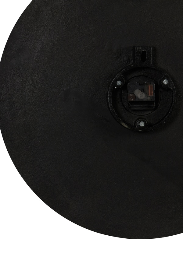 Klok Ø58 cm Cervino antiek zwart