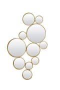 Spiegel 99x3,5x57,5 cm Cielo cirkels goud