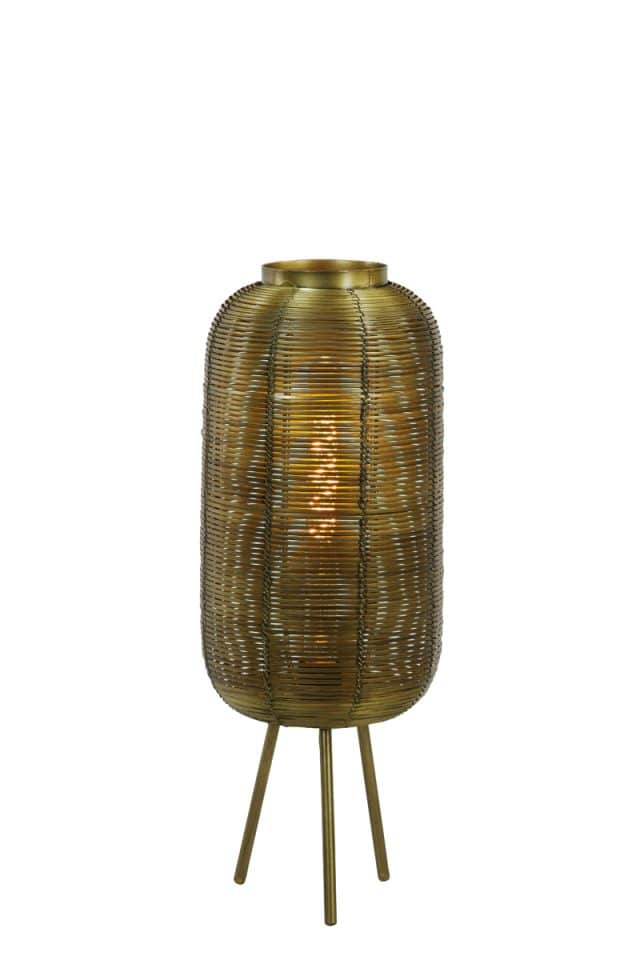Tafellamp Ø21x55 cm Tomek antiek brons
