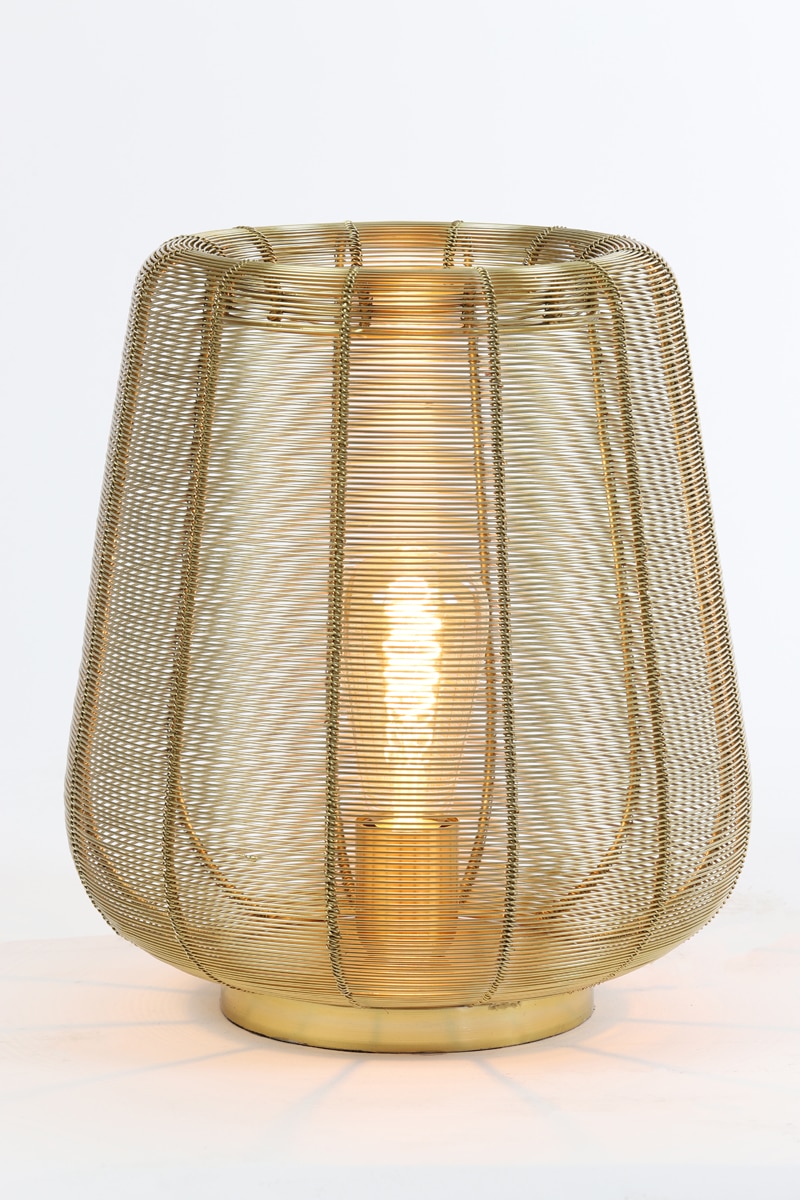 Tafellamp Ø29x31,5 cm Adeta goud