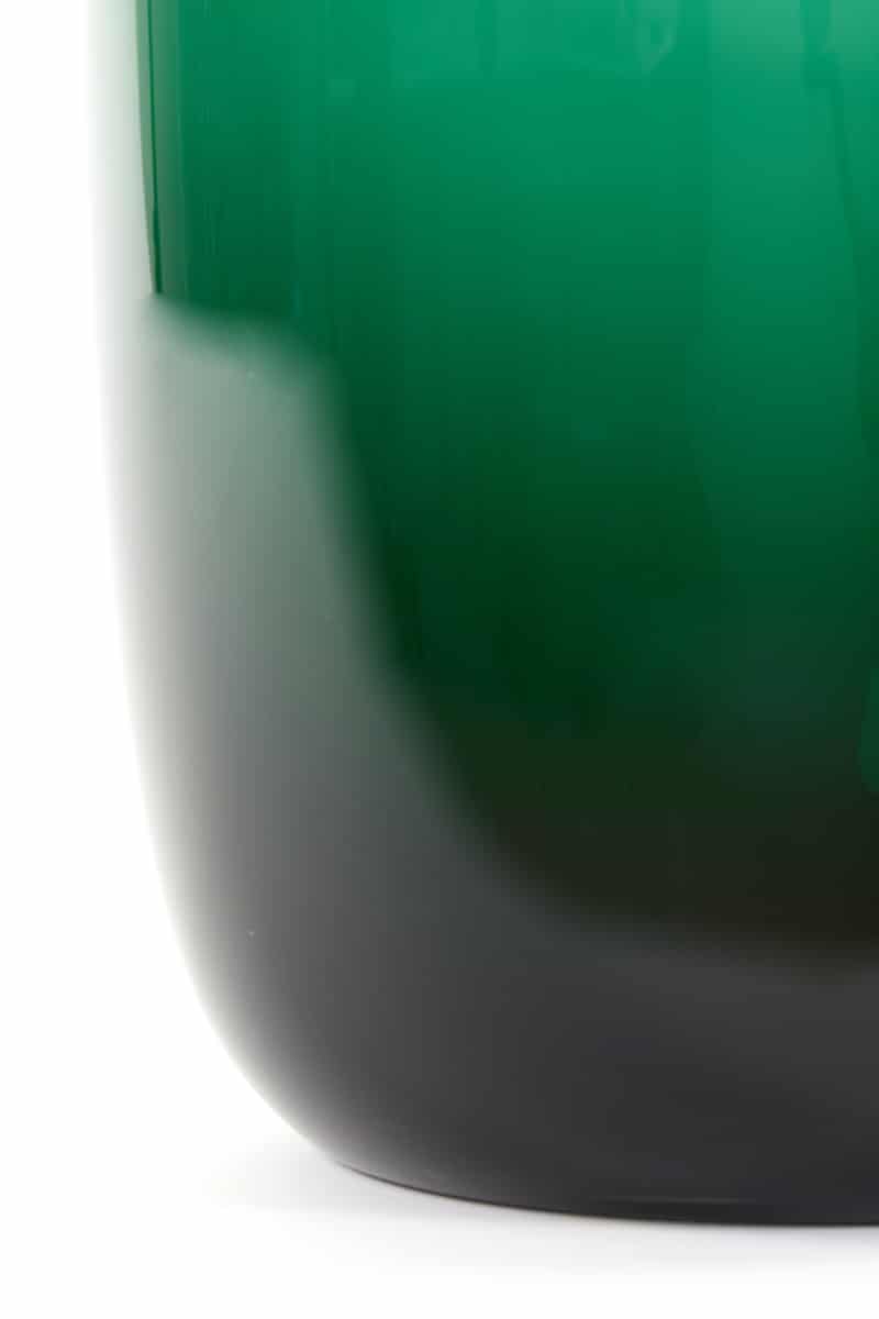 Vaas Ø30x70 cm Keira glas groen