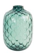 Vaas Ø34x50 cm Carino glas turquoise