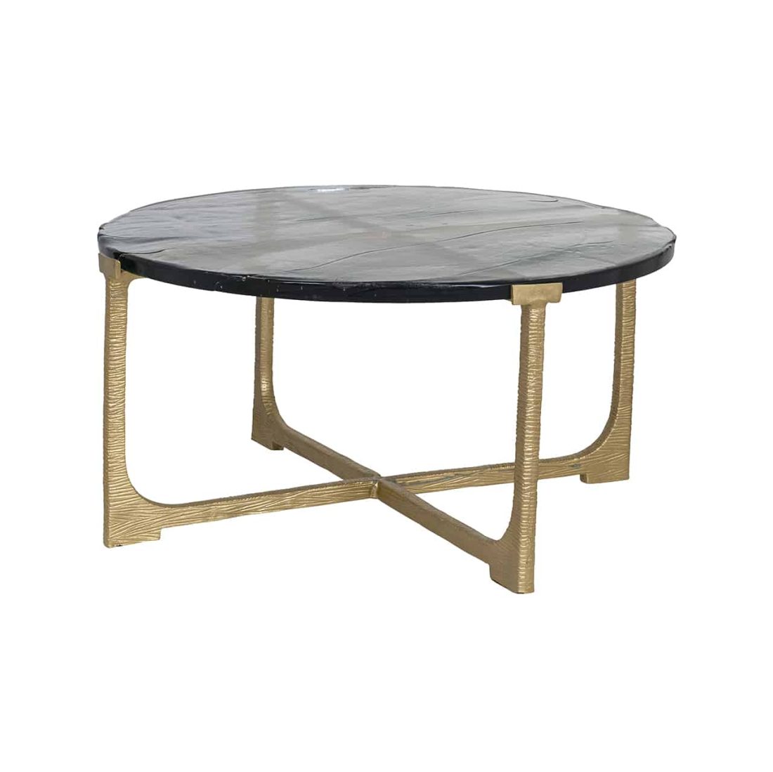 Richmond Interiors Salontafel Vixen 82x82x41 Cm Aluminium