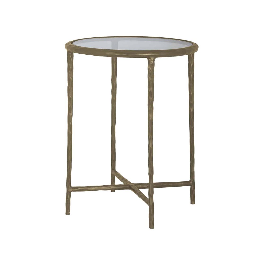 Richmond Interiors Bijzettafel Freya 46x46x57 Cm Aluminium