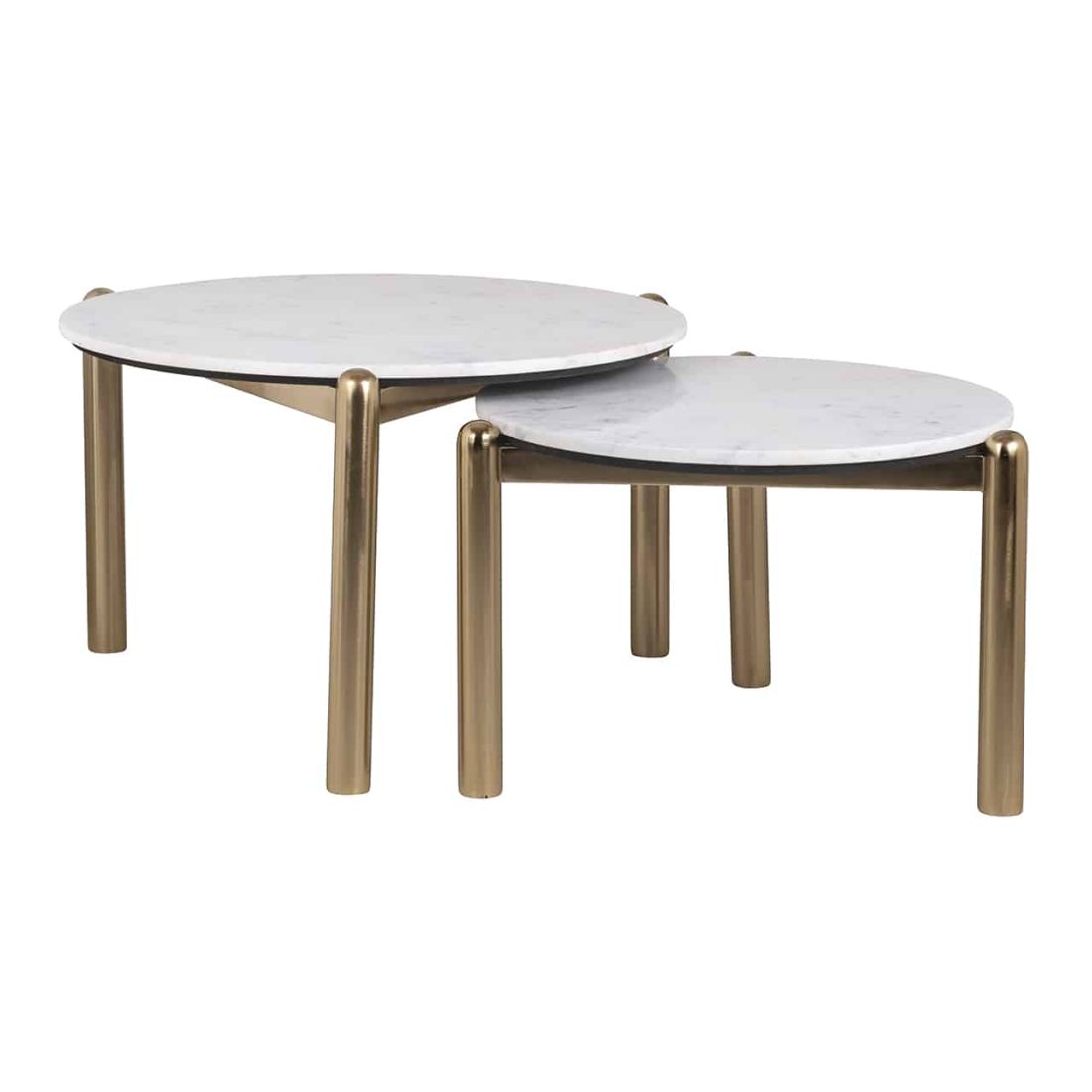 Richmond Interiors Salontafel Jael 61x61x41 Cm Marmer