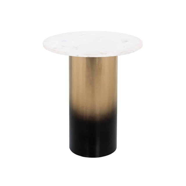 Richmond Interiors Bijzettafel Alfie 51x51x59 Cm Marmer