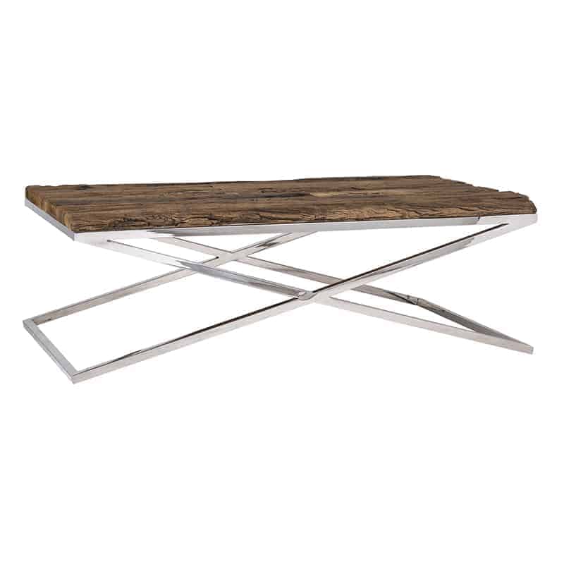 Richmond Interiors Salontafel Kensington 130x80x45 Cm Gerecycled Hout
