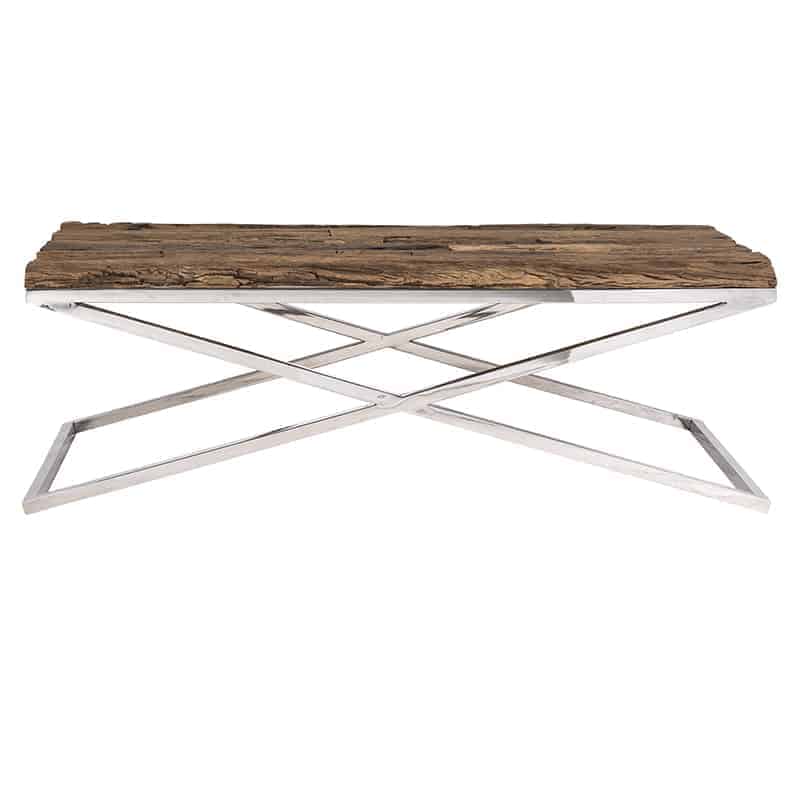 Richmond Interiors Salontafel Kensington 130x80x45 Cm Gerecycled Hout