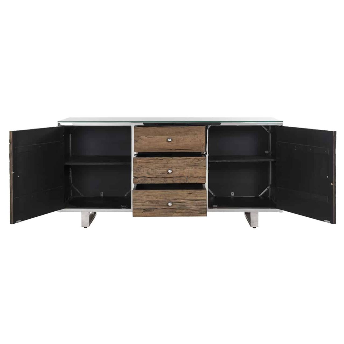 Richmond Interiors Dressoir Kensington 172x45x83 Cm Gerecycled Hout
