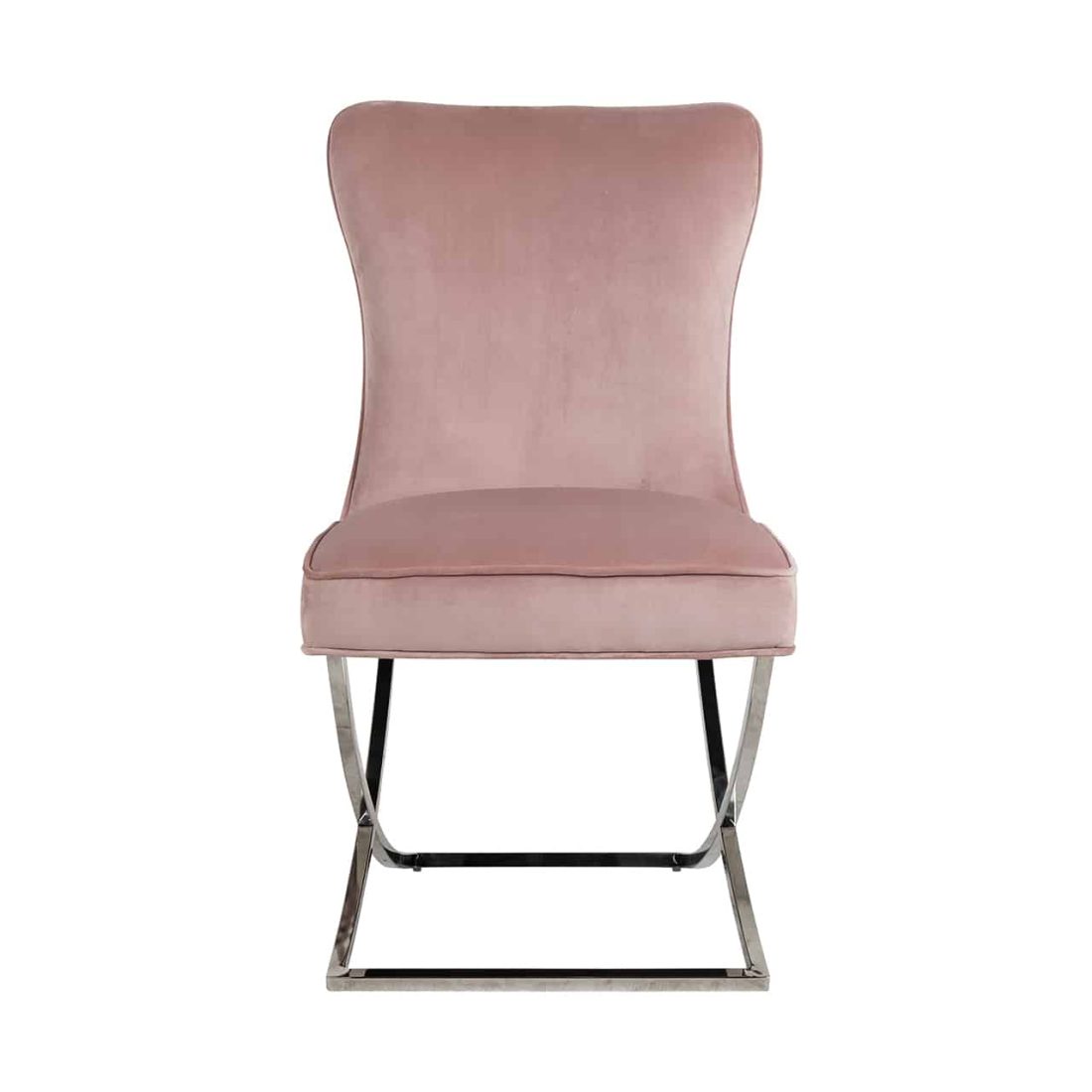 Richmond Interiors Eetkamerstoel Scarlett Roze