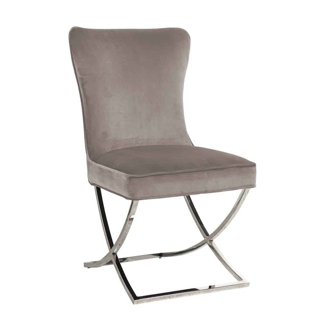 Richmond Interiors Eetkamerstoel Chelsea Khaki