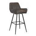 Richmond Interiors Barstoel Linsey Draaibaar Bruin