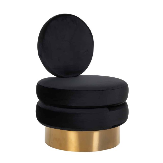 Richmond Interiors Fauteuil Balou Zwart