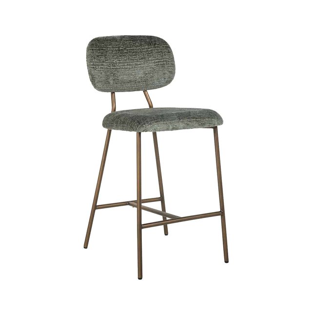 Richmond Interiors Barstoel Xenia Groen Laag