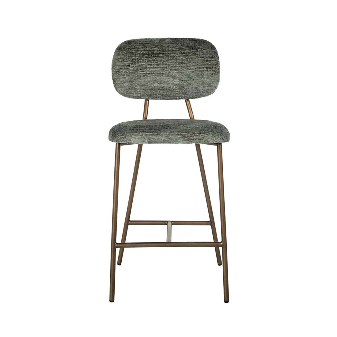 Richmond Interiors Barstoel Xenia Groen Laag
