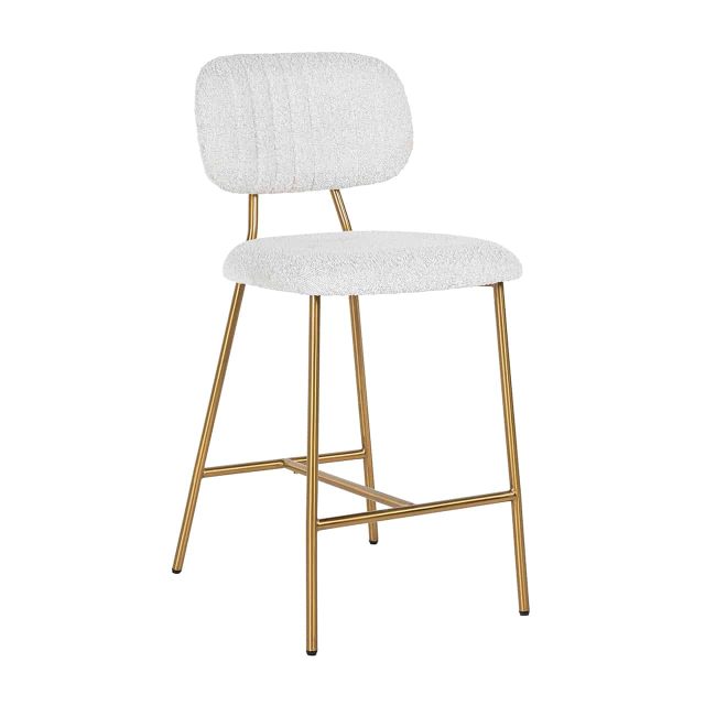 Richmond Interiors Barstoel Xenia Wit Laag
