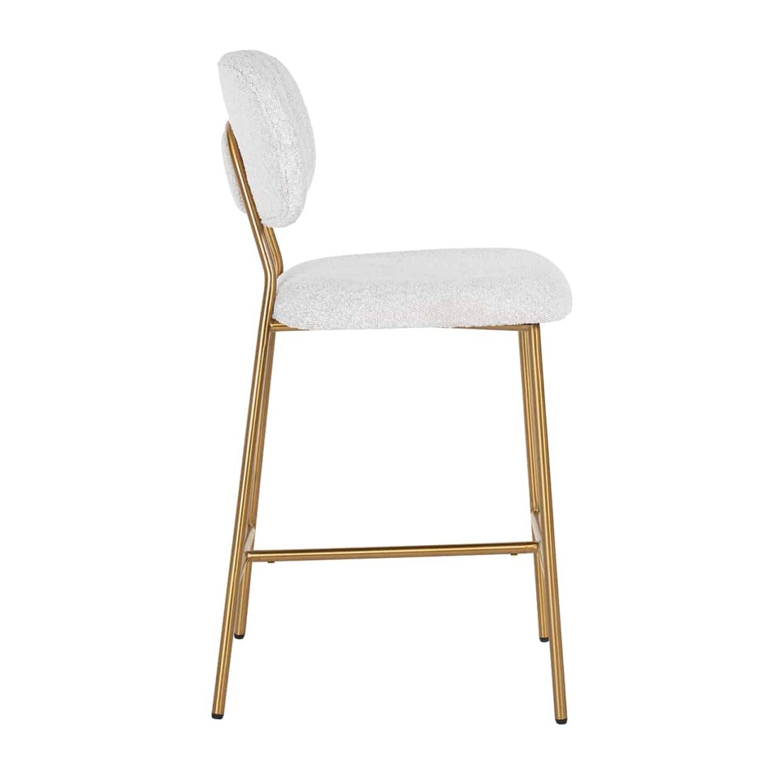 Richmond Interiors Barstoel Xenia Wit Laag