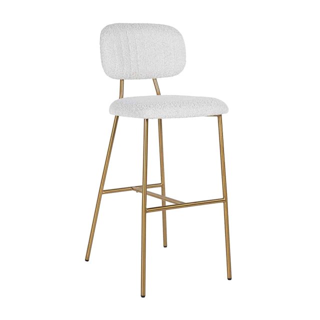 Richmond Interiors Barstoel Xenia Wit Hoog