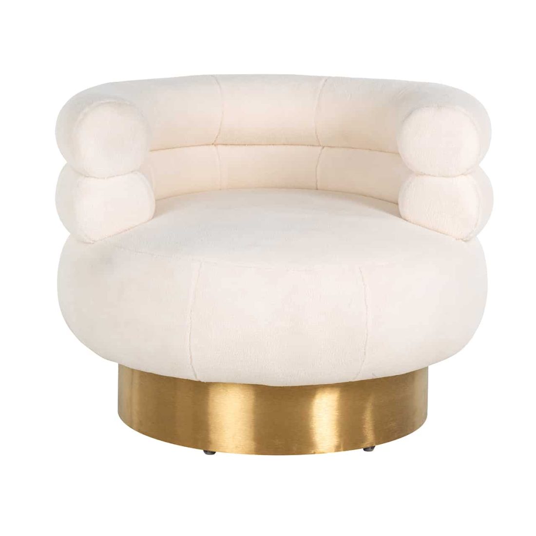Richmond Interiors Draaifauteuil Fayah Wit
