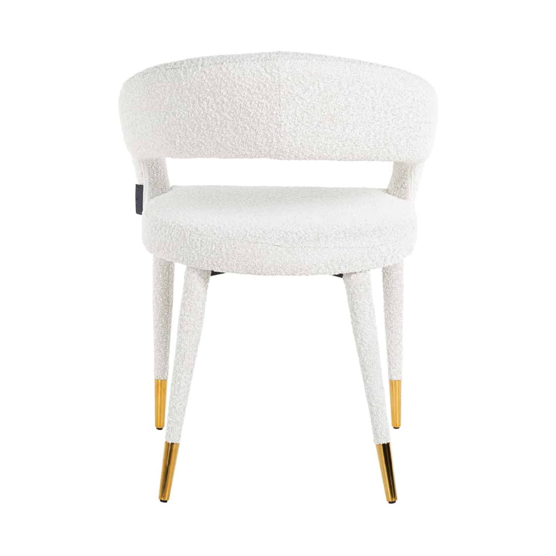Richmond Interiors Eetkamerstoel Gia Met Arm Wit