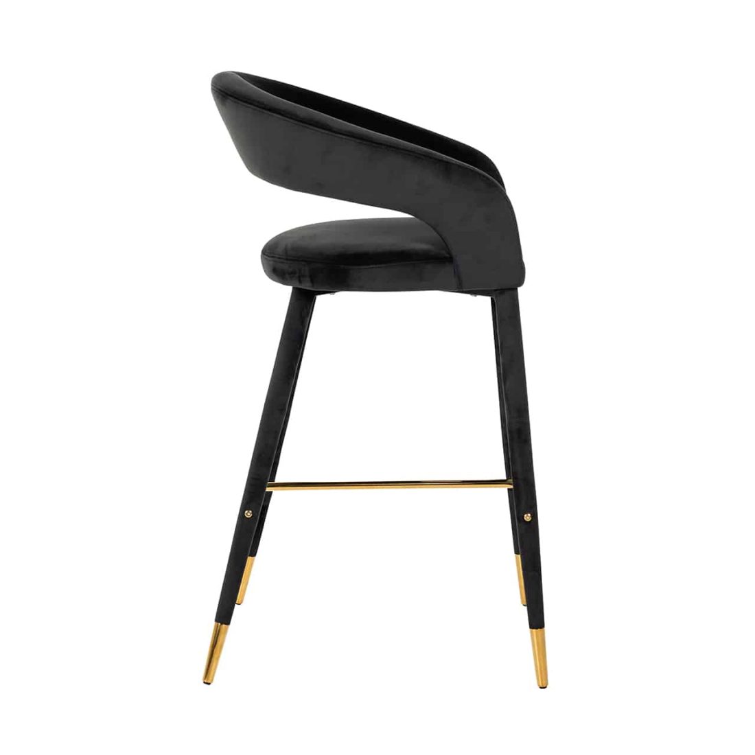 Richmond Interiors Barstoel Gia Met Arm Antraciet