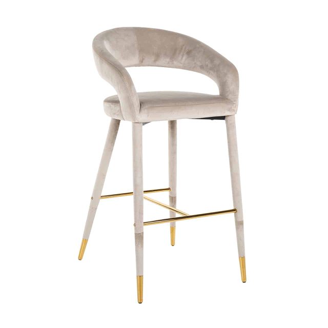 Richmond Interiors Barstoel Gia Met Arm Khaki