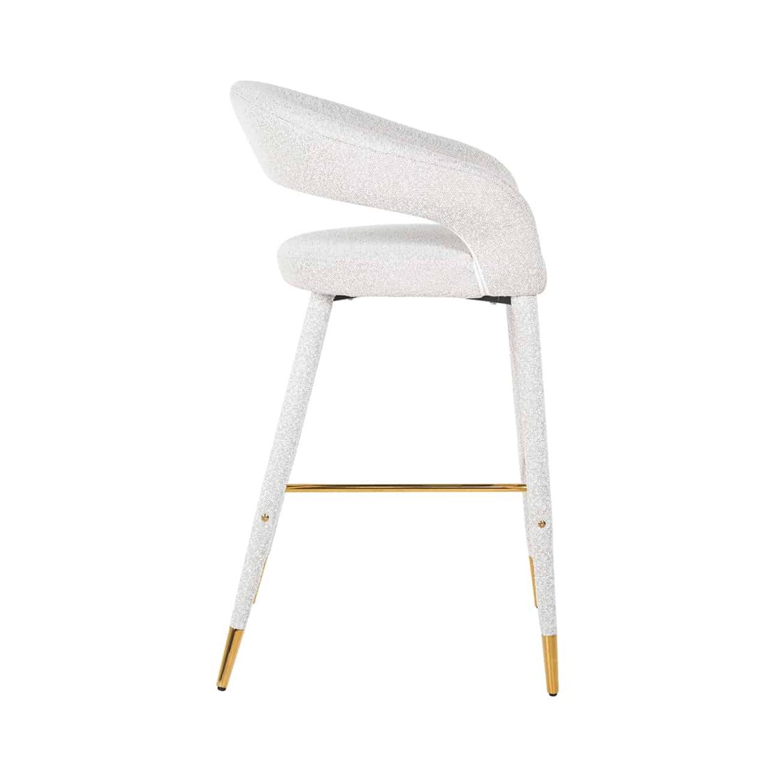 Richmond Interiors Barstoel Gia Met Arm Wit