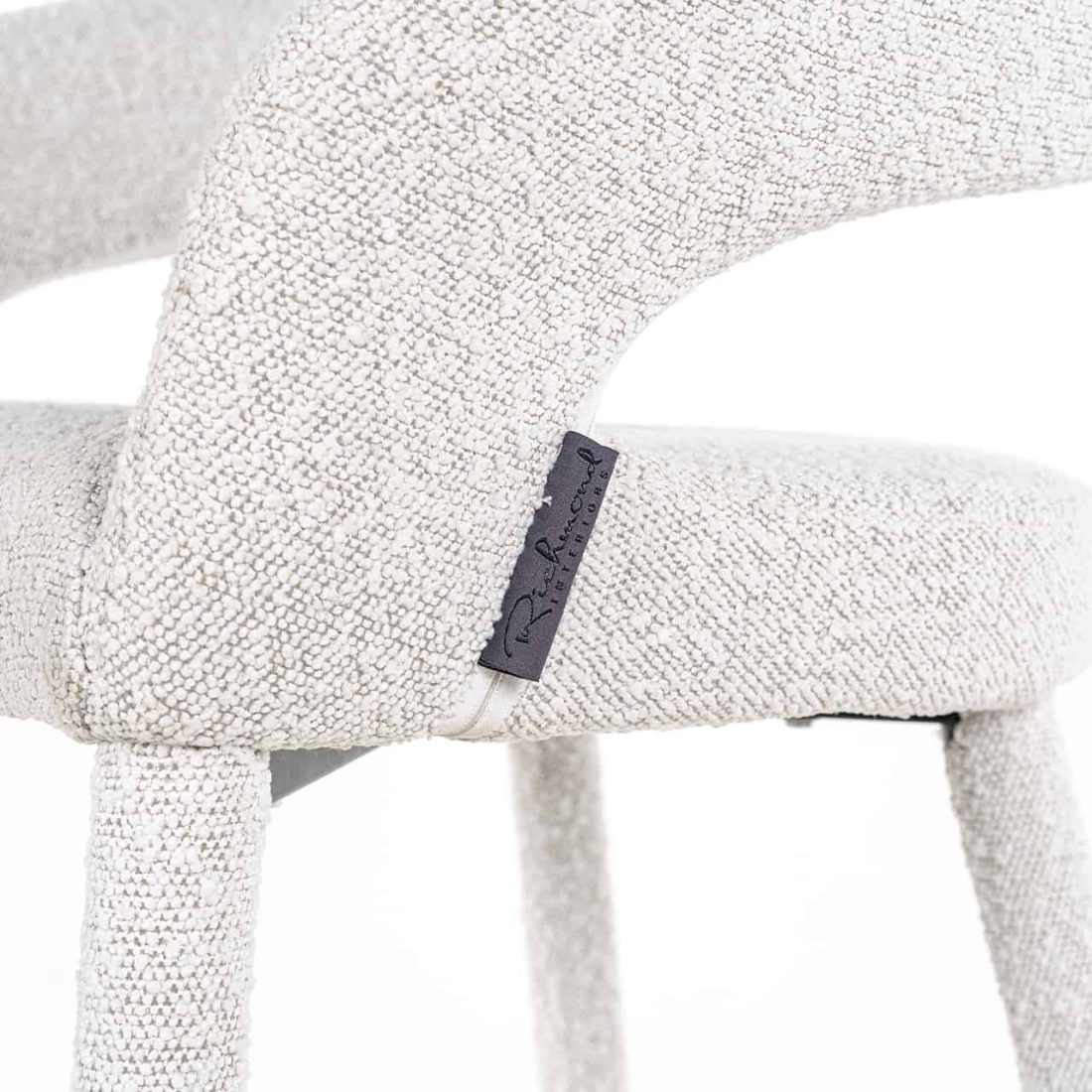 Richmond Interiors Barstoel Gia Met Arm Wit