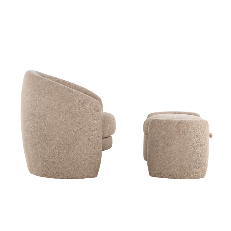 Richmond Interiors Poef Fenna Sand