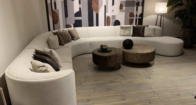 UrbanSofa Hoekbank Louise stof