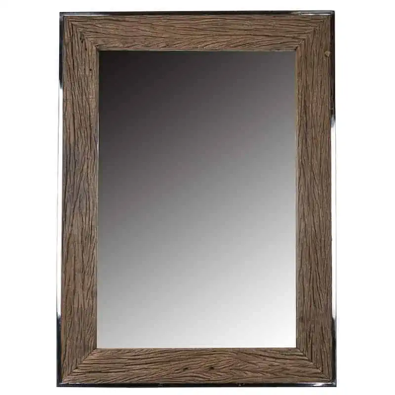 Richmond Interiors Spiegel Kensington 85x6x115 Cm Gerecycled Hout